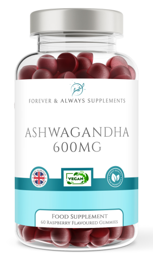 Ashwagandha 600mg - 60 Gummies with 5% Withanolides
