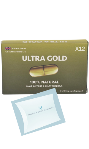 Ultra Gold Pill - Male Sexual Support & Delay Formula