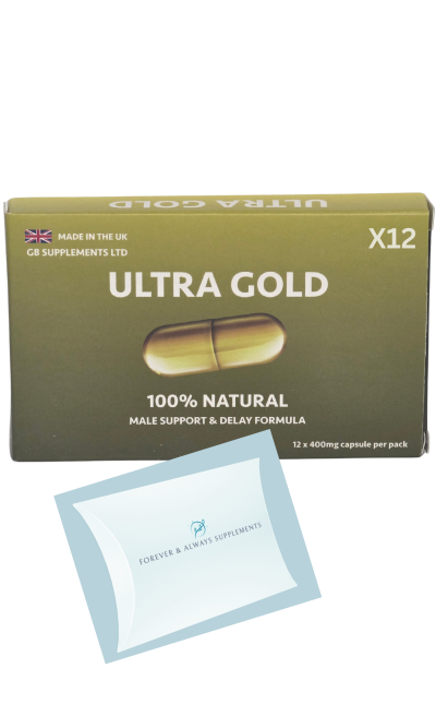 Ultra Gold Pill - Male Sexual Support & Delay Formula