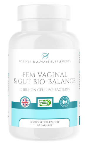 Fem Vaginal & Gut Bio-Balance Bacteria support - 60 Capsules