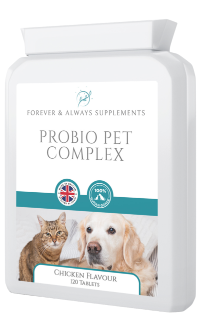 Pet Probiotics 2 Billion cfu - 120 Chicken Flavoured Tablets